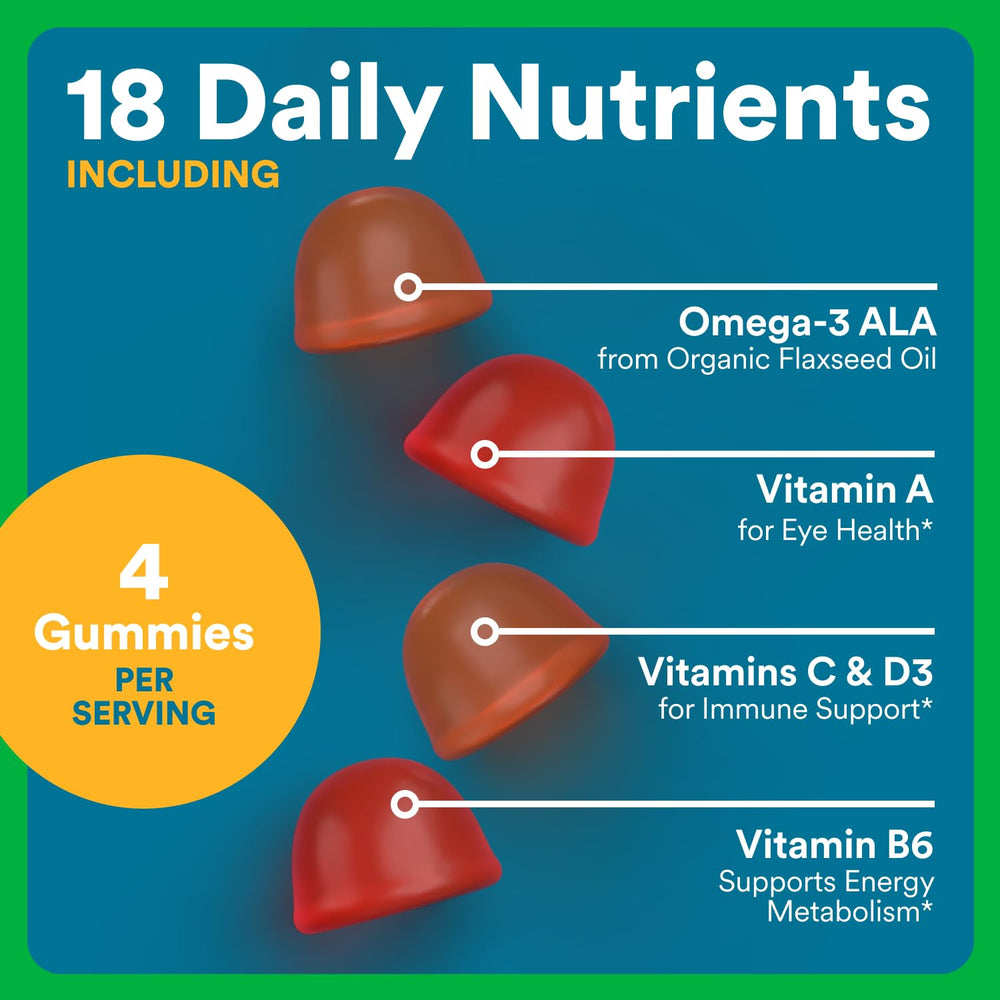 SmartyPants Mens Organic Omega-3 ALA source added to your daily routine.