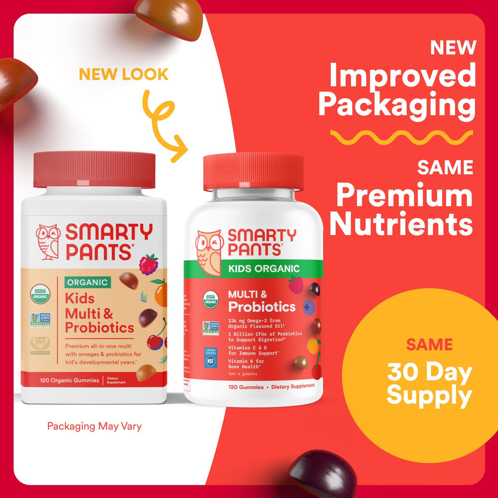 SmartyPants Omega-3 ALA gummies image for brain-friendly nourishment for kids.