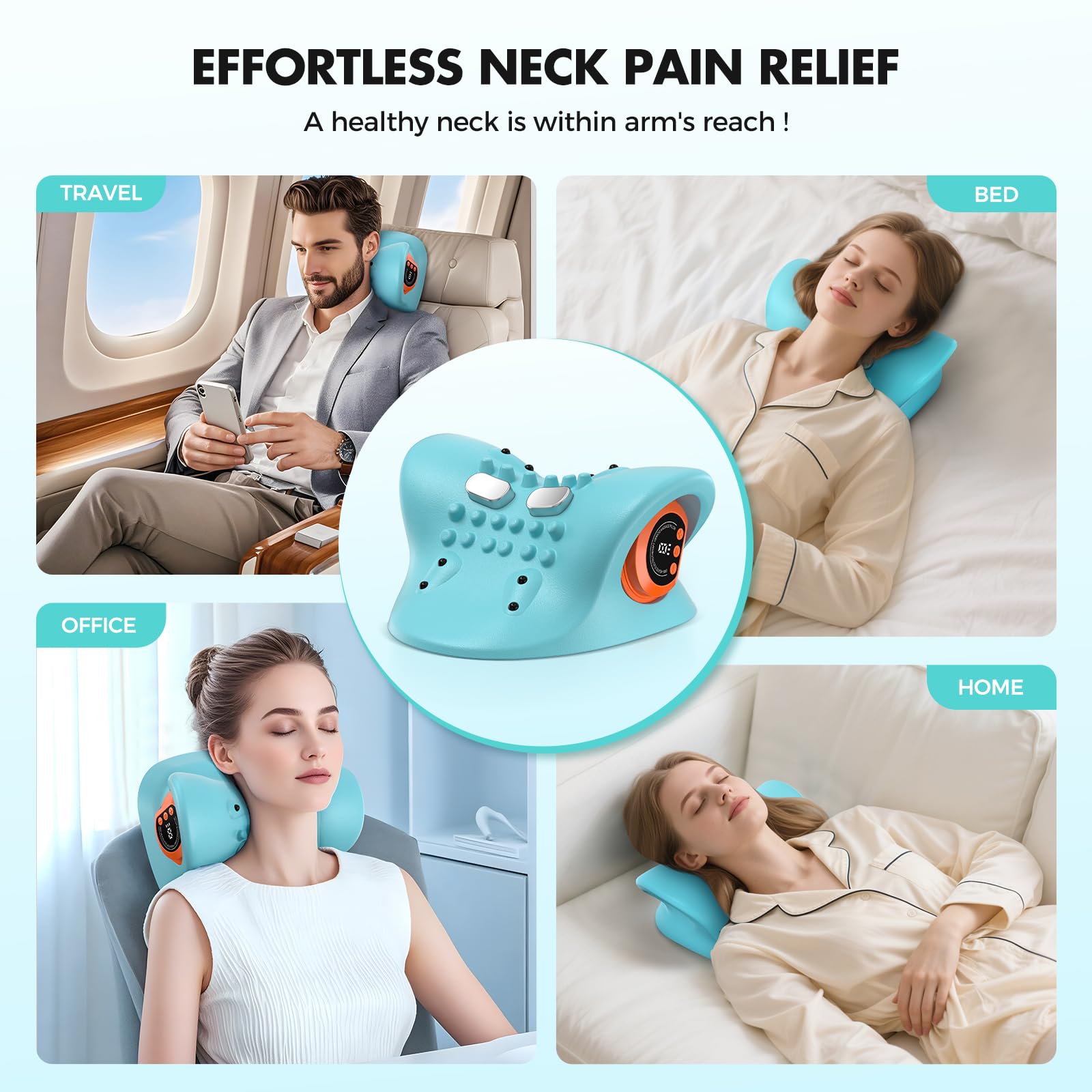 Heat and vibration mode for soothing relief