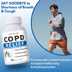 Smelling salts COPD supplement capsules closeup reveal pills rich in vitamins and NAC