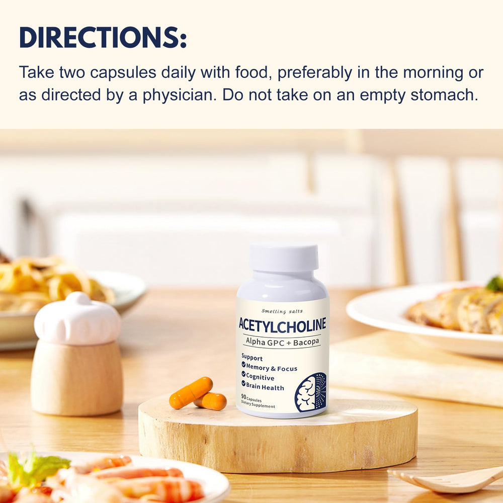 Smelling salts label with ingredients and third-party testing information
