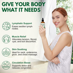 Smelling salts organic poke root oil label emphasizes vitamin E benefits.