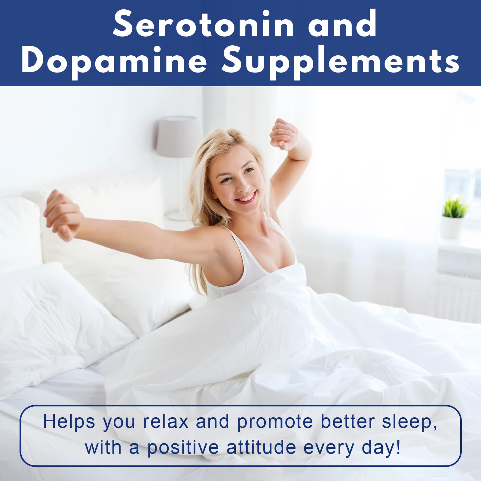 Ingredients panel of Smelling salts serotonin and dopamine supplements