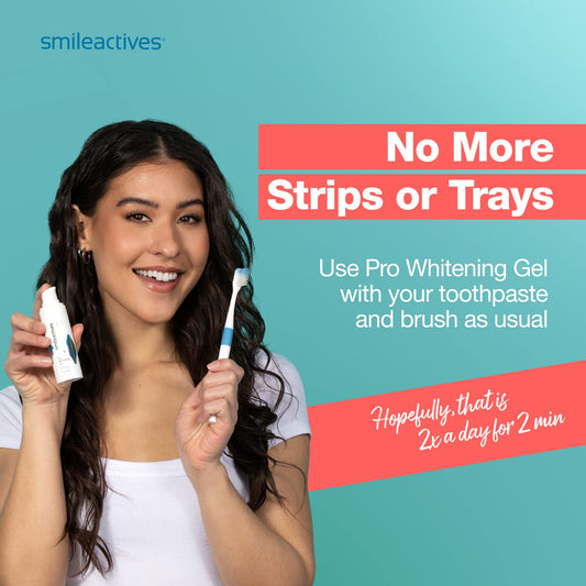 Smileactives advanced whitening pen shown for quick on-the-go touch-ups and fresh breath