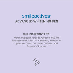 Smileactives Teeth Whitening Pen convenient after meals or between meetings