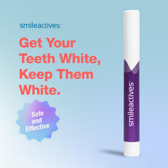 Smileactives Teeth Whitening Pen compact travel-ready design for on-the-go use
