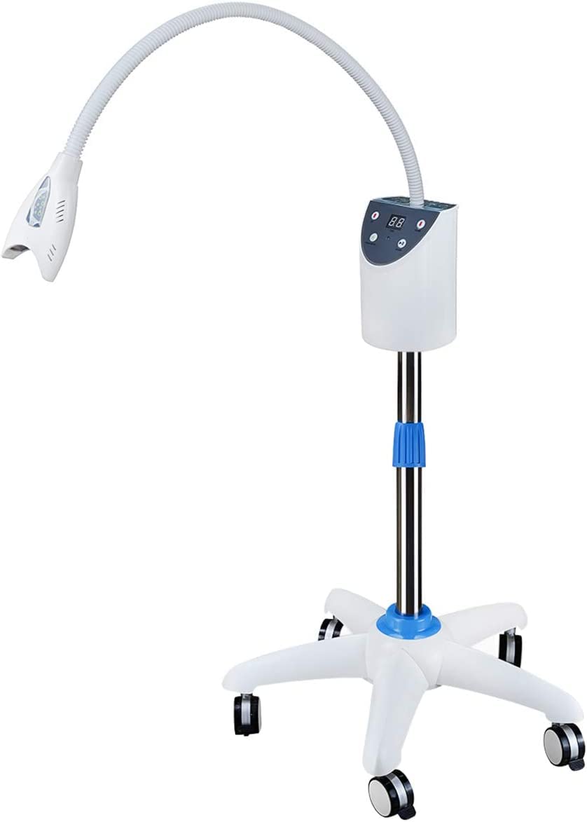 Smiledt whitening system in use demonstrates multi-arch whitening capability