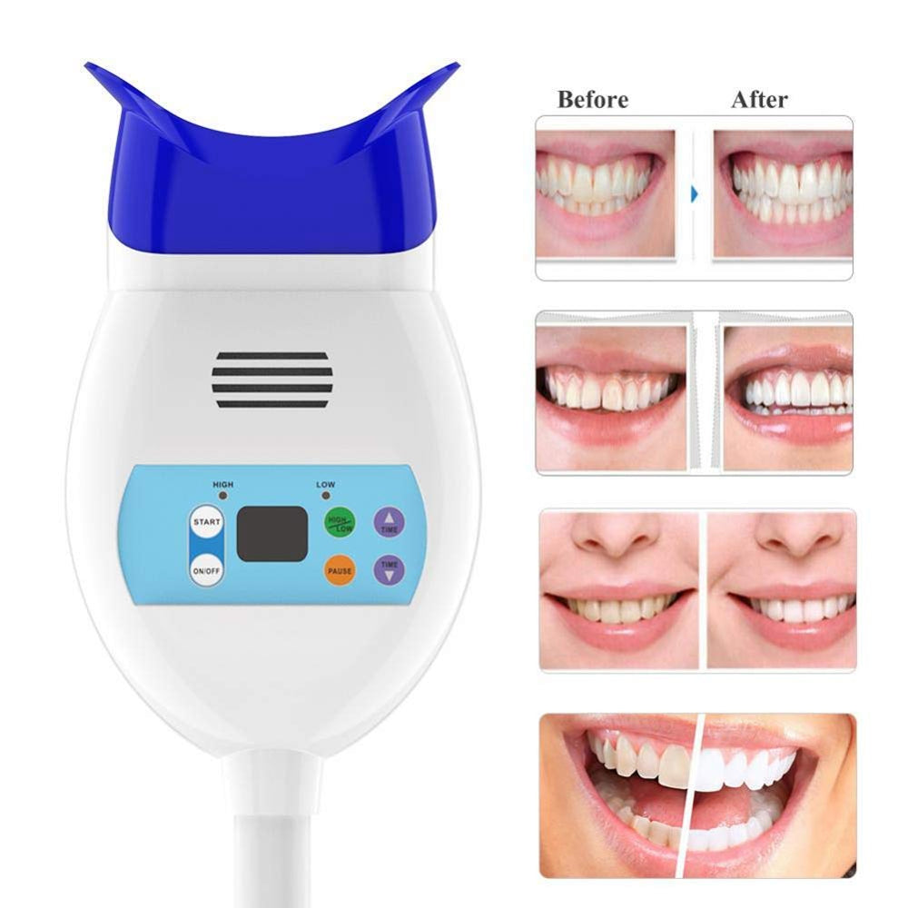 Smiledt LED panel with eight high-power LEDs delivering strong whitening output.