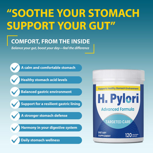 SmileWellness Mastic gum and berberine capsules for stomach comfort