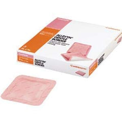 Smith & Nephew Allevyn Gentle Border 7x7 dressing box for secure, skin-friendly wound coverage.