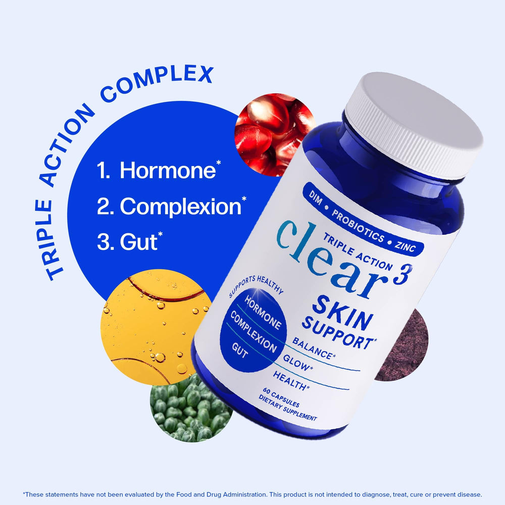 SMNutrition daily routine image suggesting easy capsule habit for better complexion.