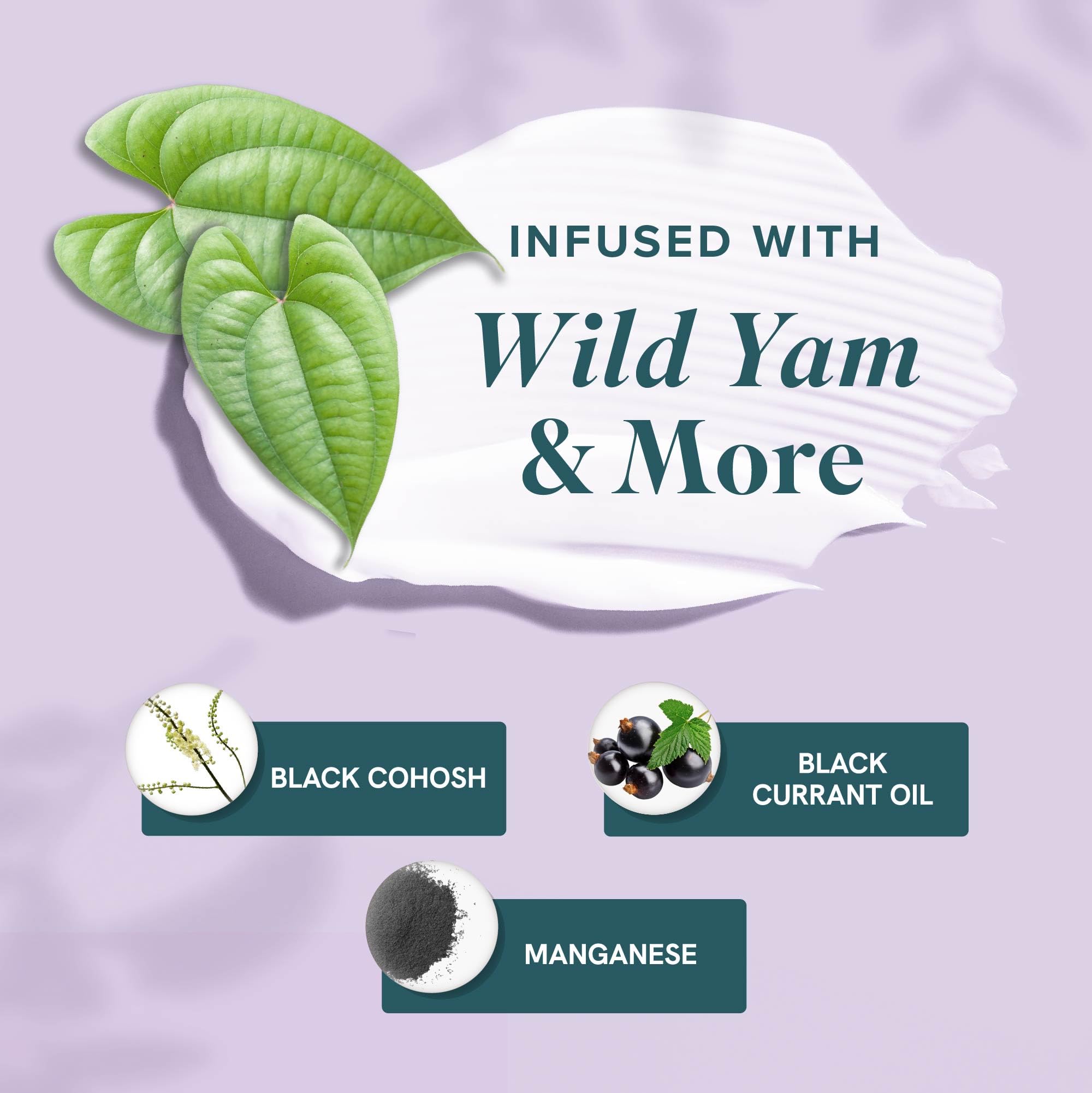 SMNutrition Estro-Life cream with black cohosh ingredient close-up.