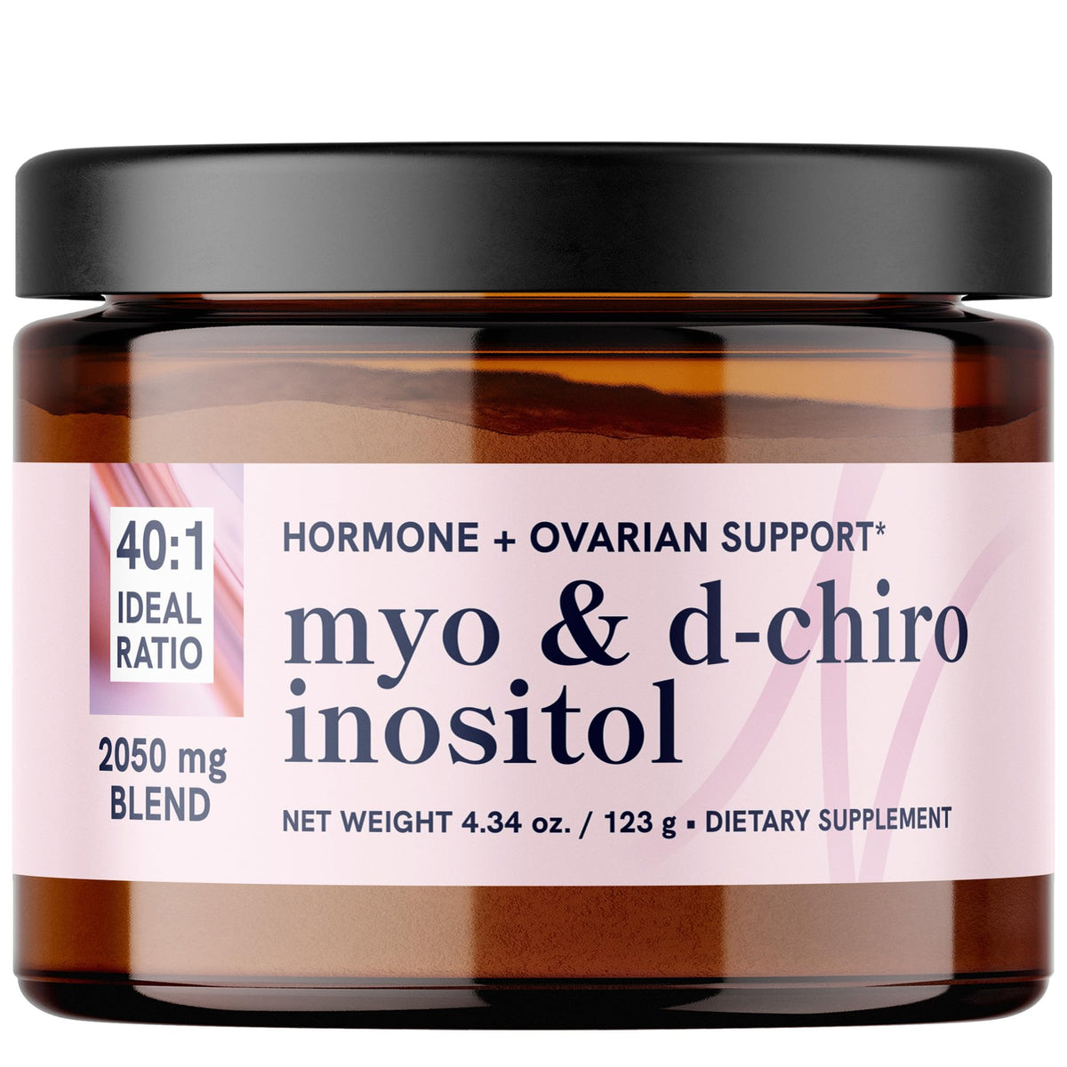 SMNutrition Myo-Inositol & D-Chiro Inositol powder bottle supporting hormone balance