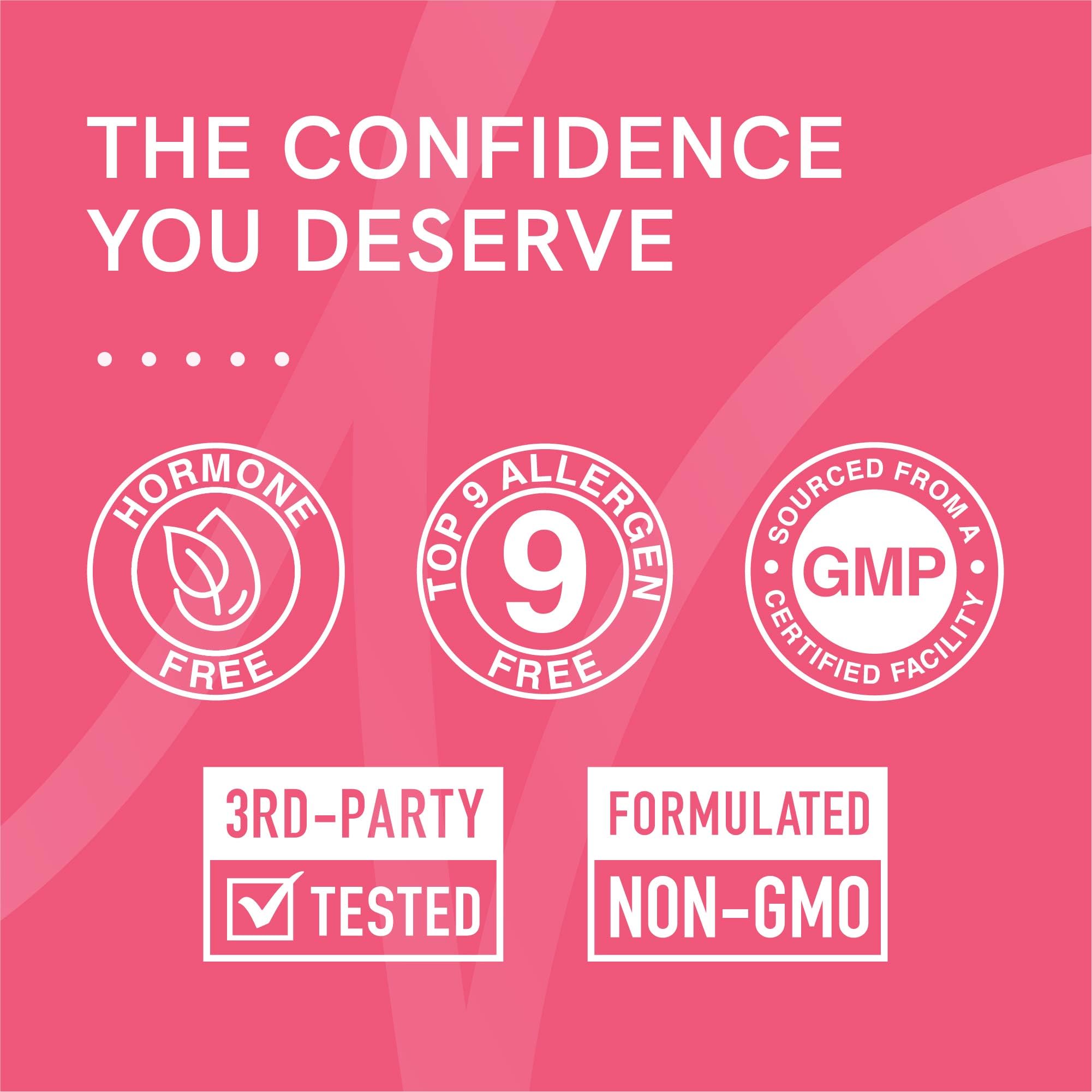 SMNutrition vegan gluten-free non-GMO label communicates clean formula