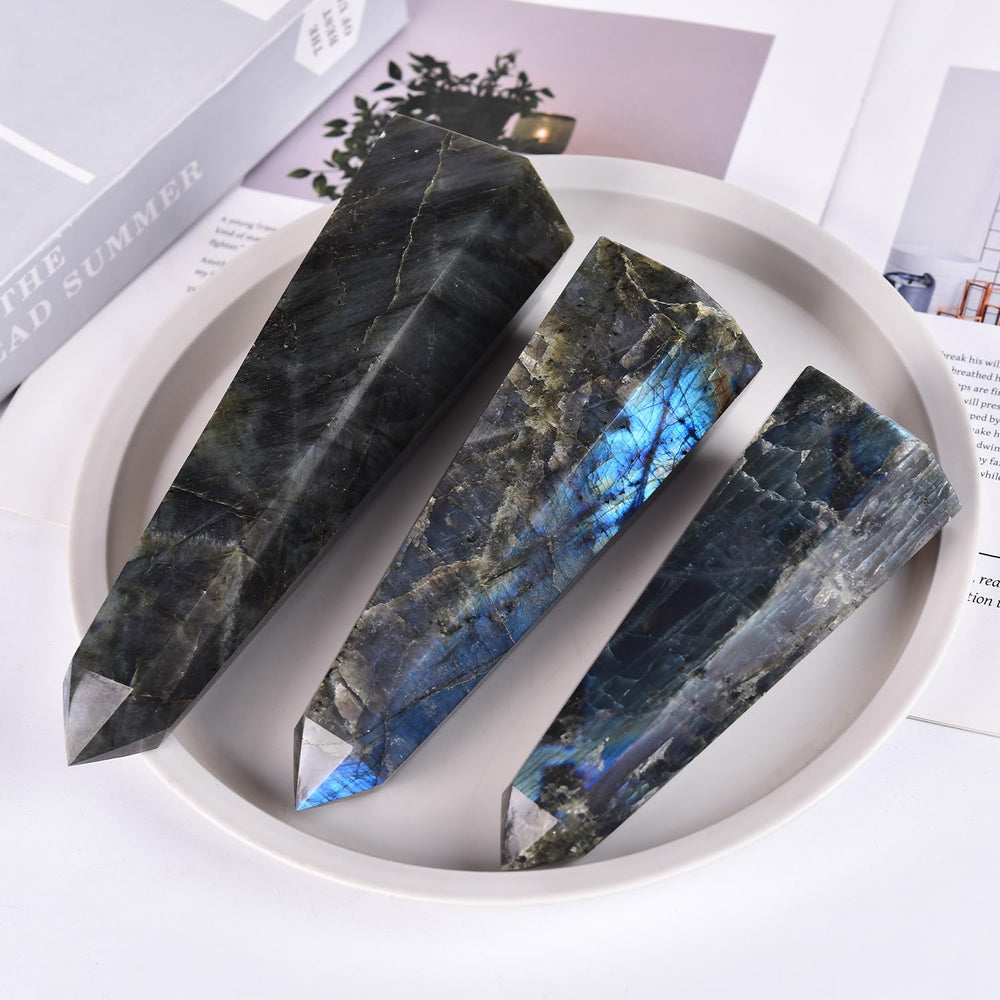 SMOHEAL energy protection crystal obelisk helps transform negativity.