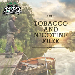 Packaging of Smokey Mountain Spearmint pouches showing tobacco-free option