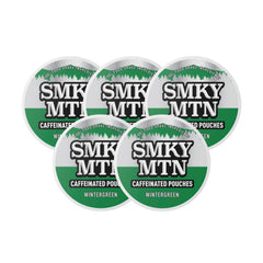 Smokey Mountain Wintergreen pouches in a can offer tobacco-free energy on the go.