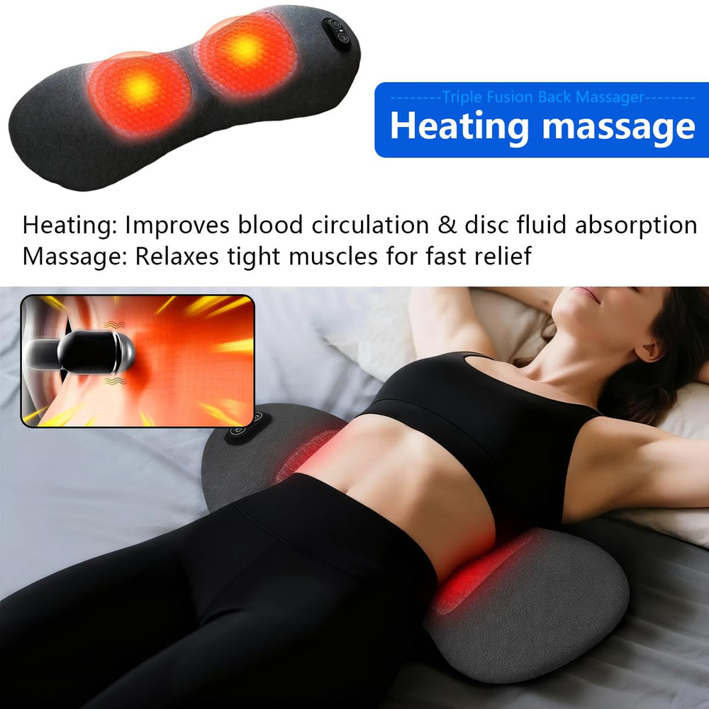 Smooth Triple Fusion heat therapy shown with warming feature aiding stiffness relief