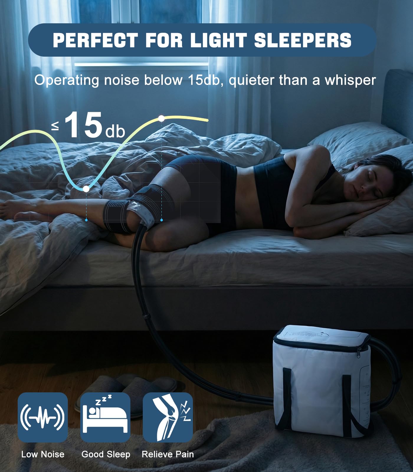 Smusrks Ice Machine 12-hour cooling supports extended sessions without frequent refills