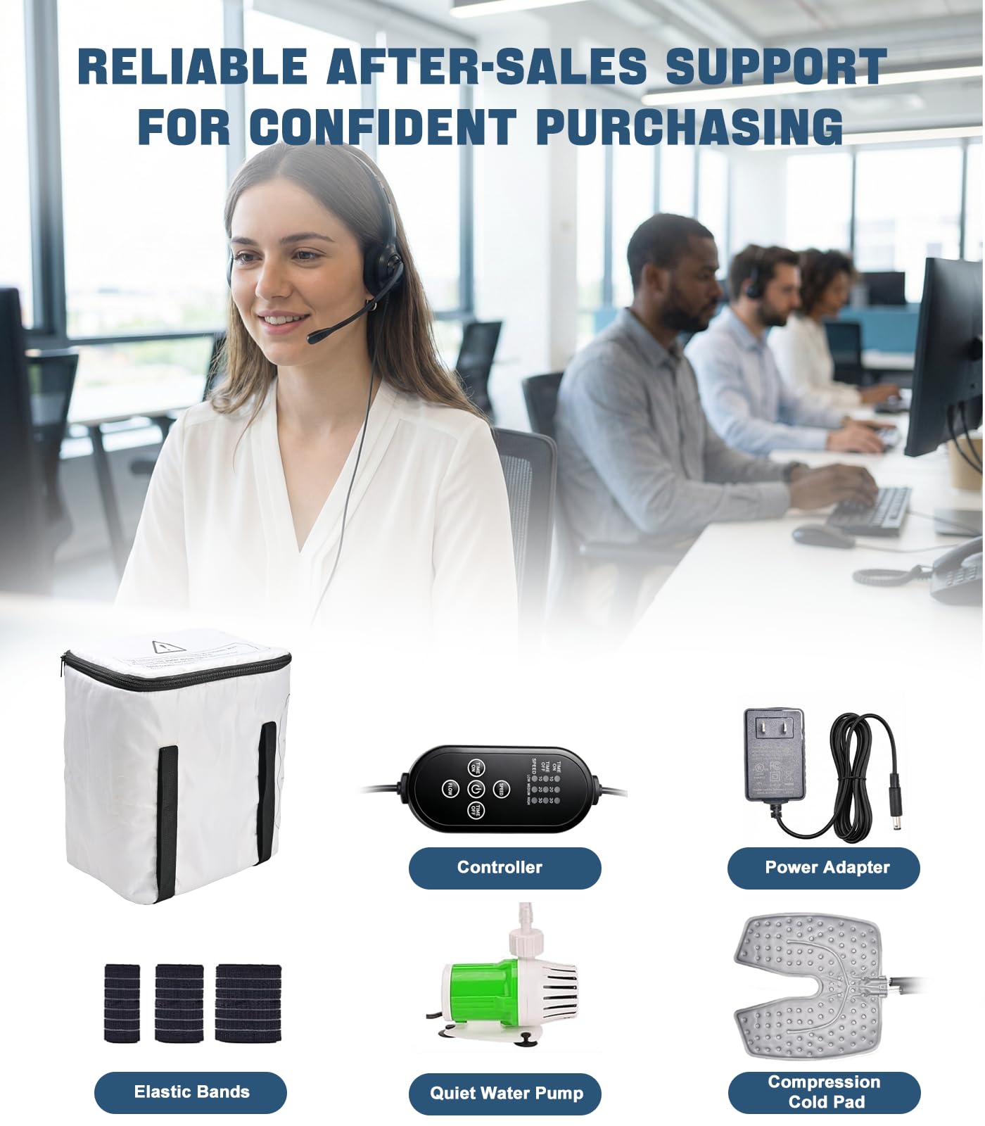 Smusrks Ice Machine lifetime support backs your recovery journey