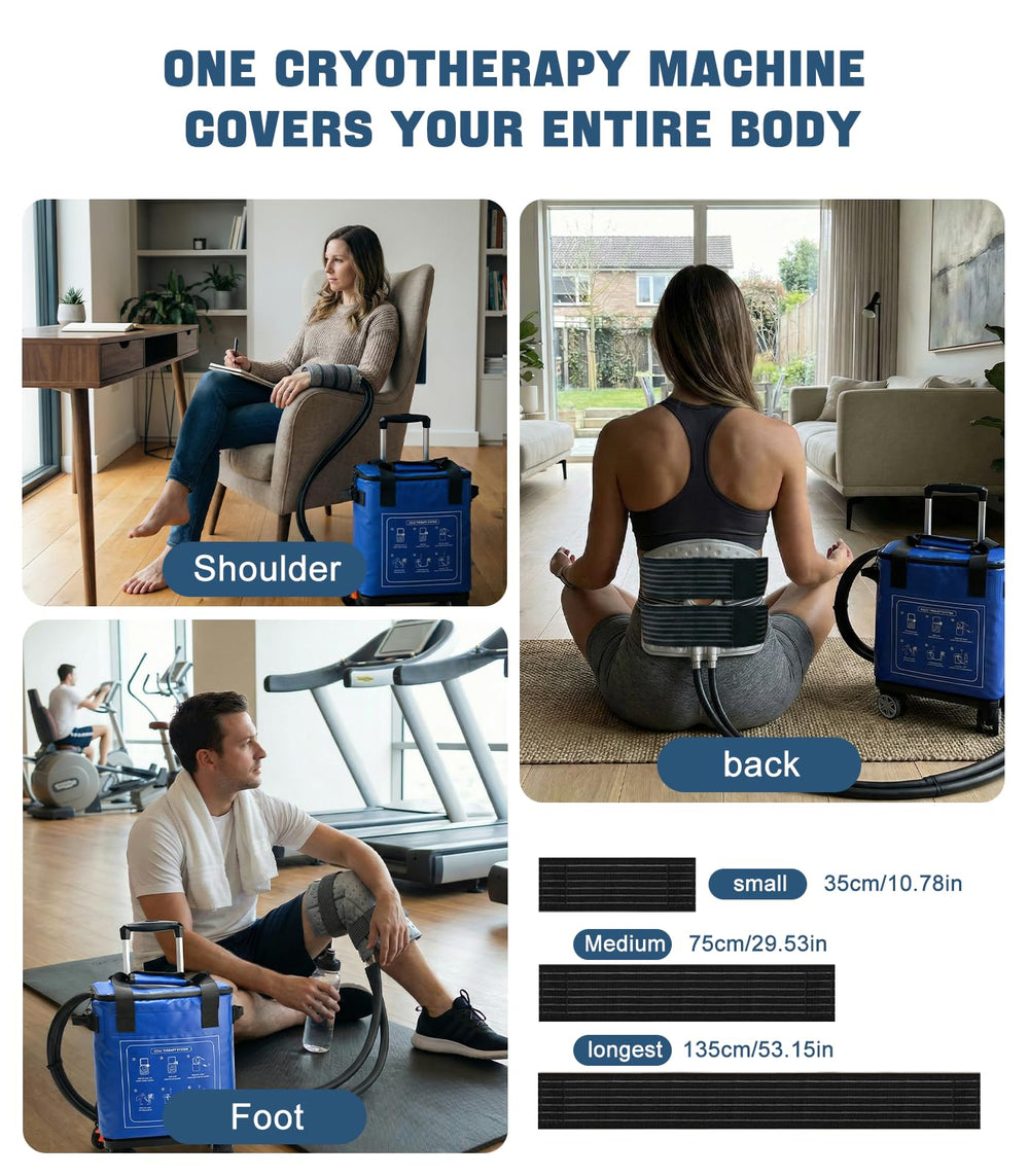 Smusrks Ice Machine portable multi‑joint design for knee, shoulder, ankle