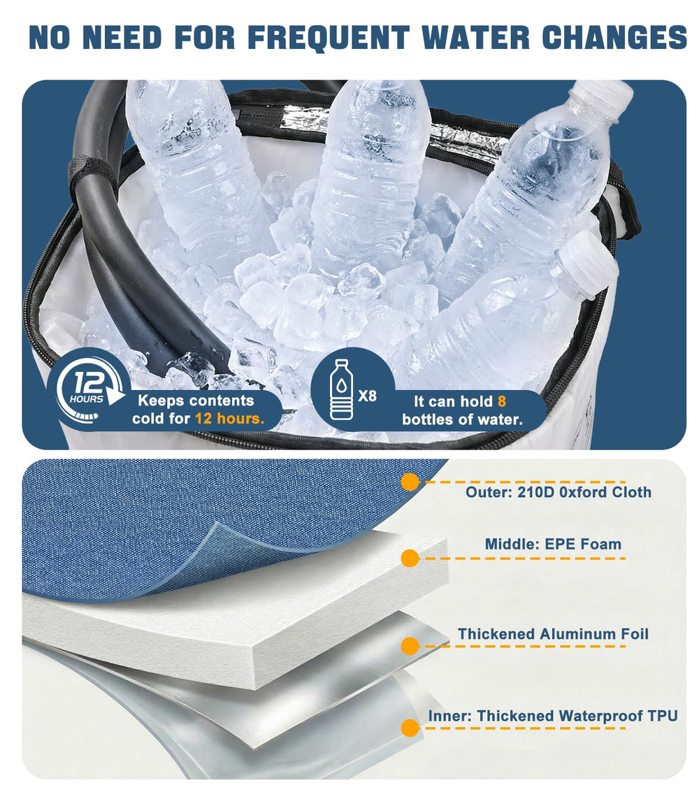 Smusrks Ice Machine remote control enables precise session timing from bed or couch