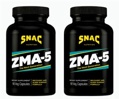 SNAC ZMA-5 sleep bottle front view shows nightly recovery potential.