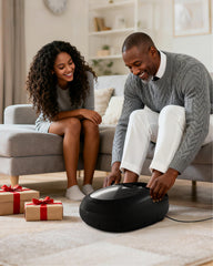 Snailax massager with multiple settings tailors pressure and heat needs.