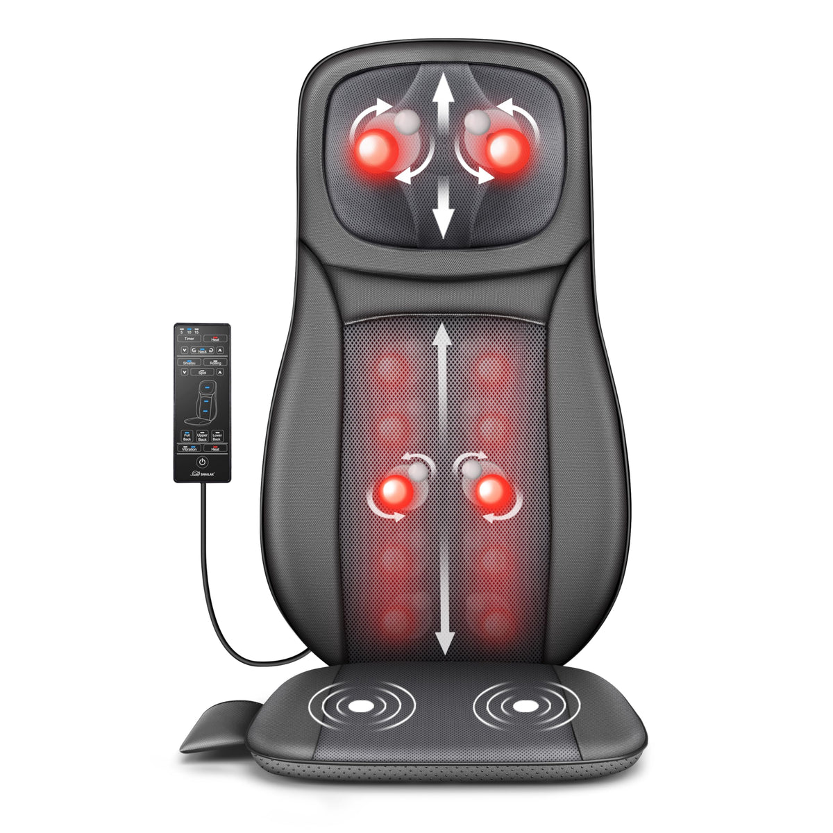 Snailax neck massager with adjustable nodes for personalized neck relief.