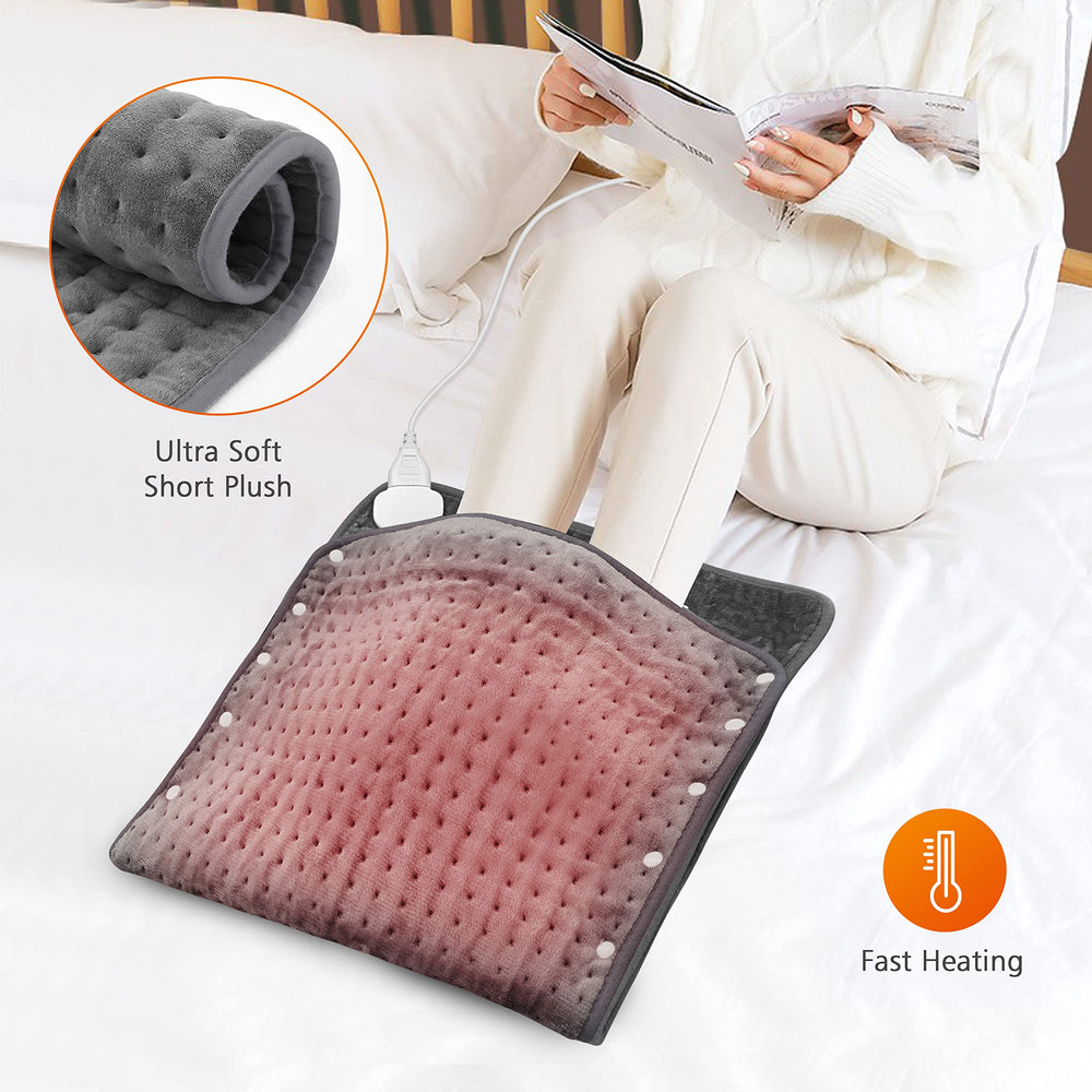 Snailax washable plush surface provides soft, easy-clean warmth.