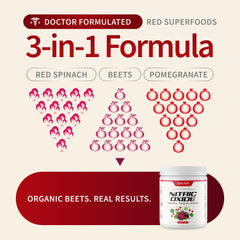 Snap Supplements Beet Root Powder pouring into glass for daily vitality.