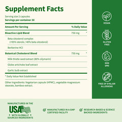 Snap Supplements Cholesterol Health glass bottle packaging highlights quality.