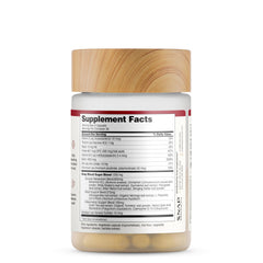 Snap Supplements Cinnamon-Gymnema illustration highlights natural ingredients for metabolic function.