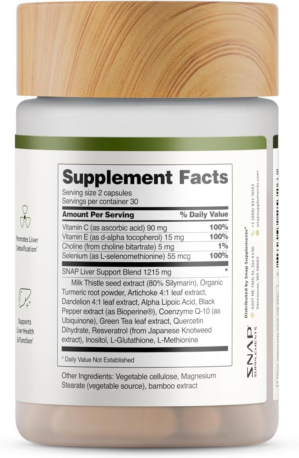 Snap Supplements easy daily use makes routine liver care simple