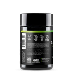 Snap Supplements L Arginine with herbal support graphic for cardio health.