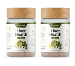 Snap Supplements Liver Health Detox bottle shown for daily liver support