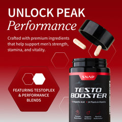 Snap Supplements Nitric Oxide Booster capsules closeup emphasizes circulation support