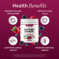 Snap Supplements pomegranate red spinach blend image emphasizing antioxidant-rich formula.