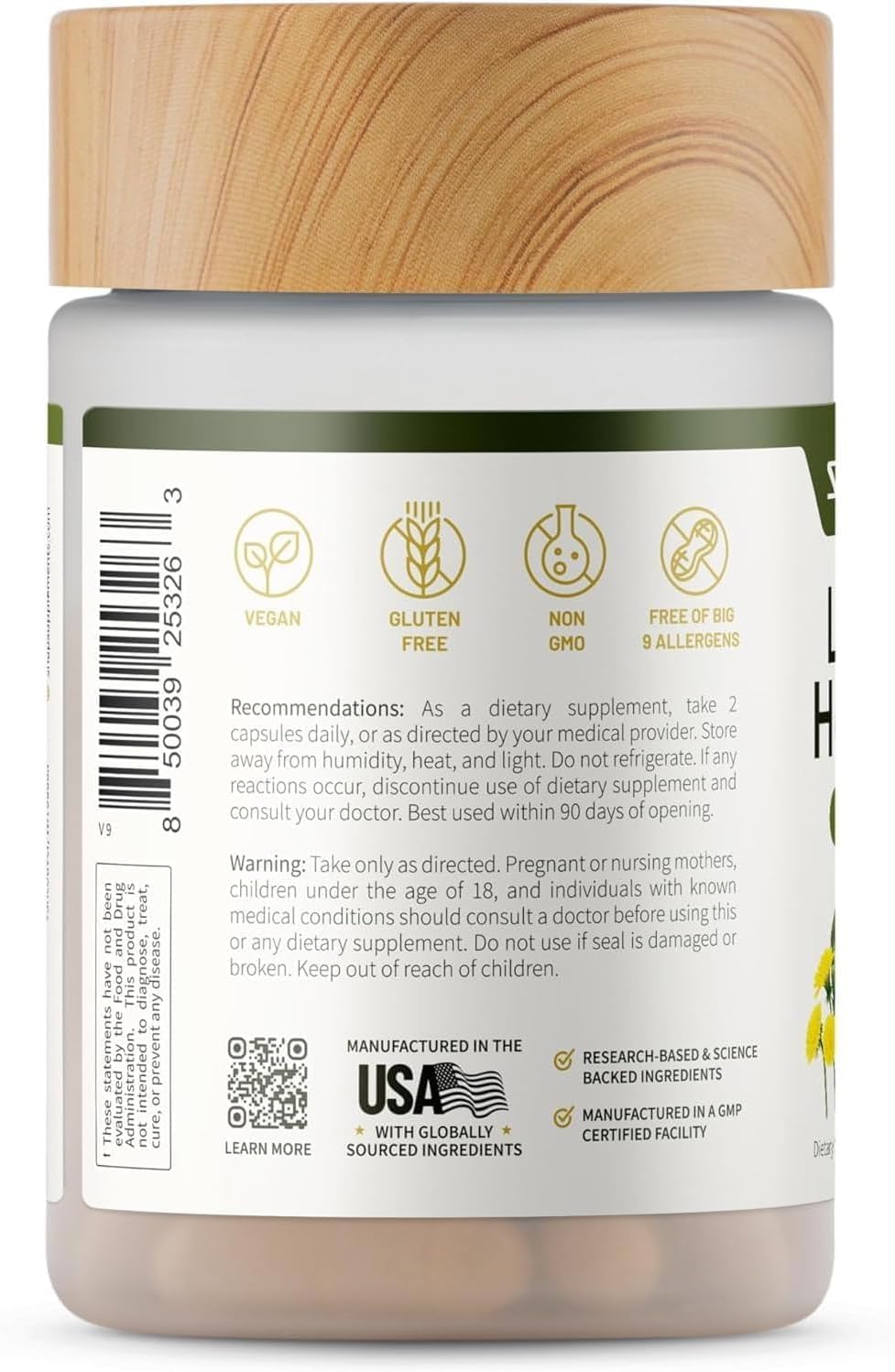 Snap Supplements USA-made quality in a convenient bottle
