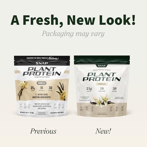 Snap Supplements Vanilla Protein Scoop for precise servings.