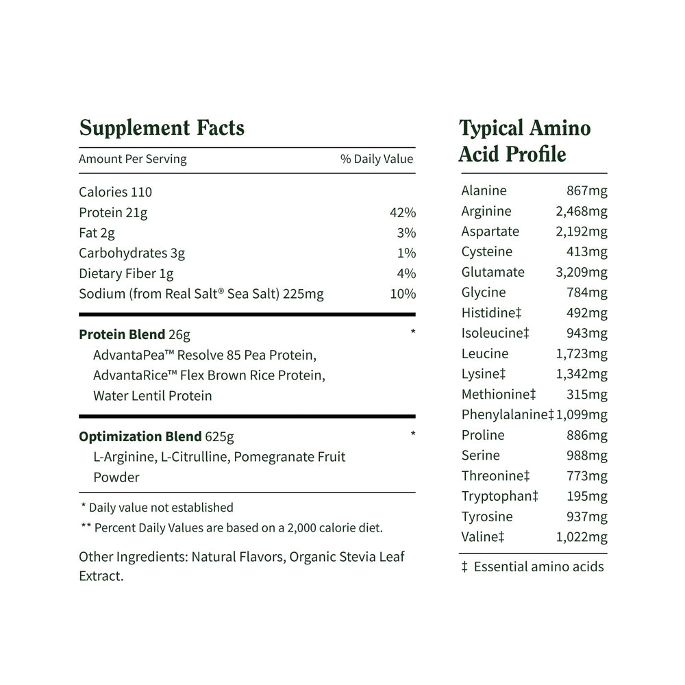 Snap Supplements Vanilla Protein Serving Size, easy scooping for daily use.