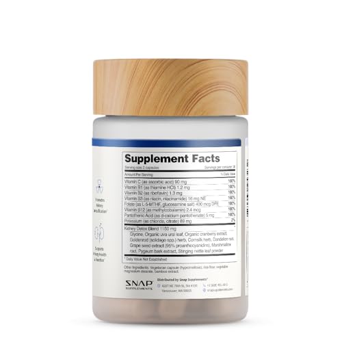 Snap Supplements vegan capsules in pack ready for everyday use.