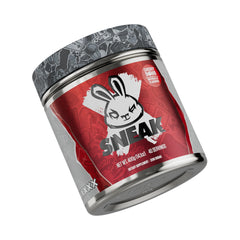 SNEAK Cherry Bomb powder tub for a sugar-free energy boost.
