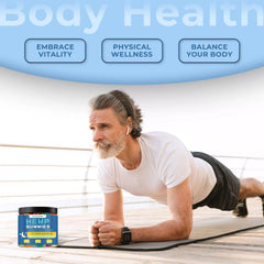 Packaging image for SNEDARK hemp gummies emphasizes vegan, gluten-free formula.