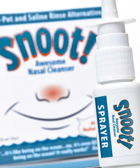 Snoot! Nasal Cleanser travel case fits in small bags