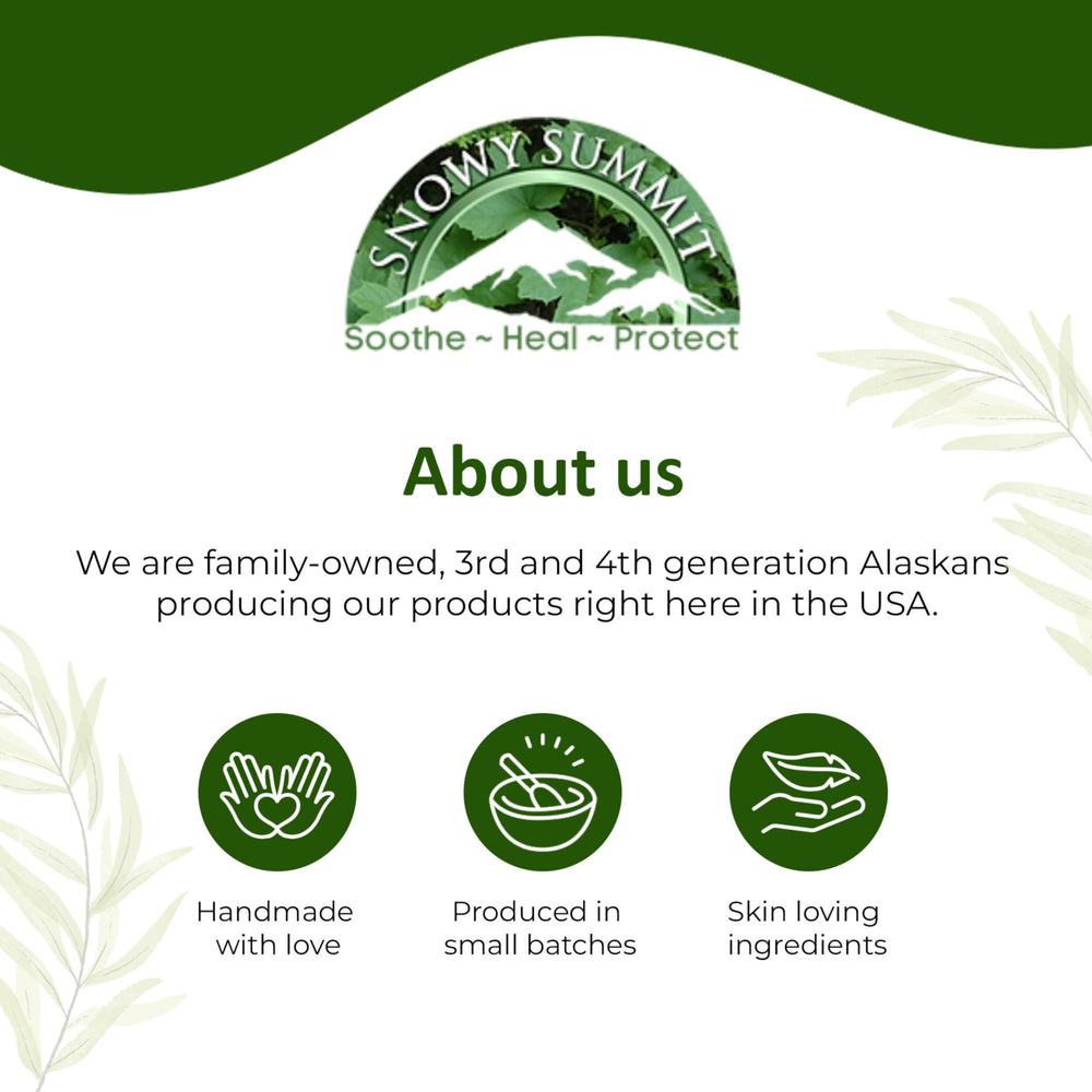 Snowy Summit Alaska Rainforest 2X Salve Stick on skin-care routine for dry skin.