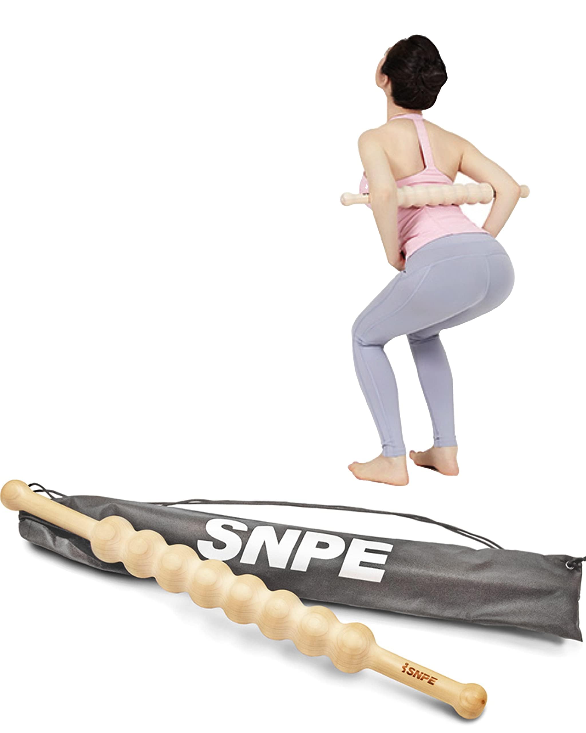 SNPE WaveGrip 8 ergonomic grip for targeted neck and shoulder relief.