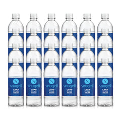 Snugell distilled water CPAP bottle travel pack shown in a travel kit for on-the-go hydration.