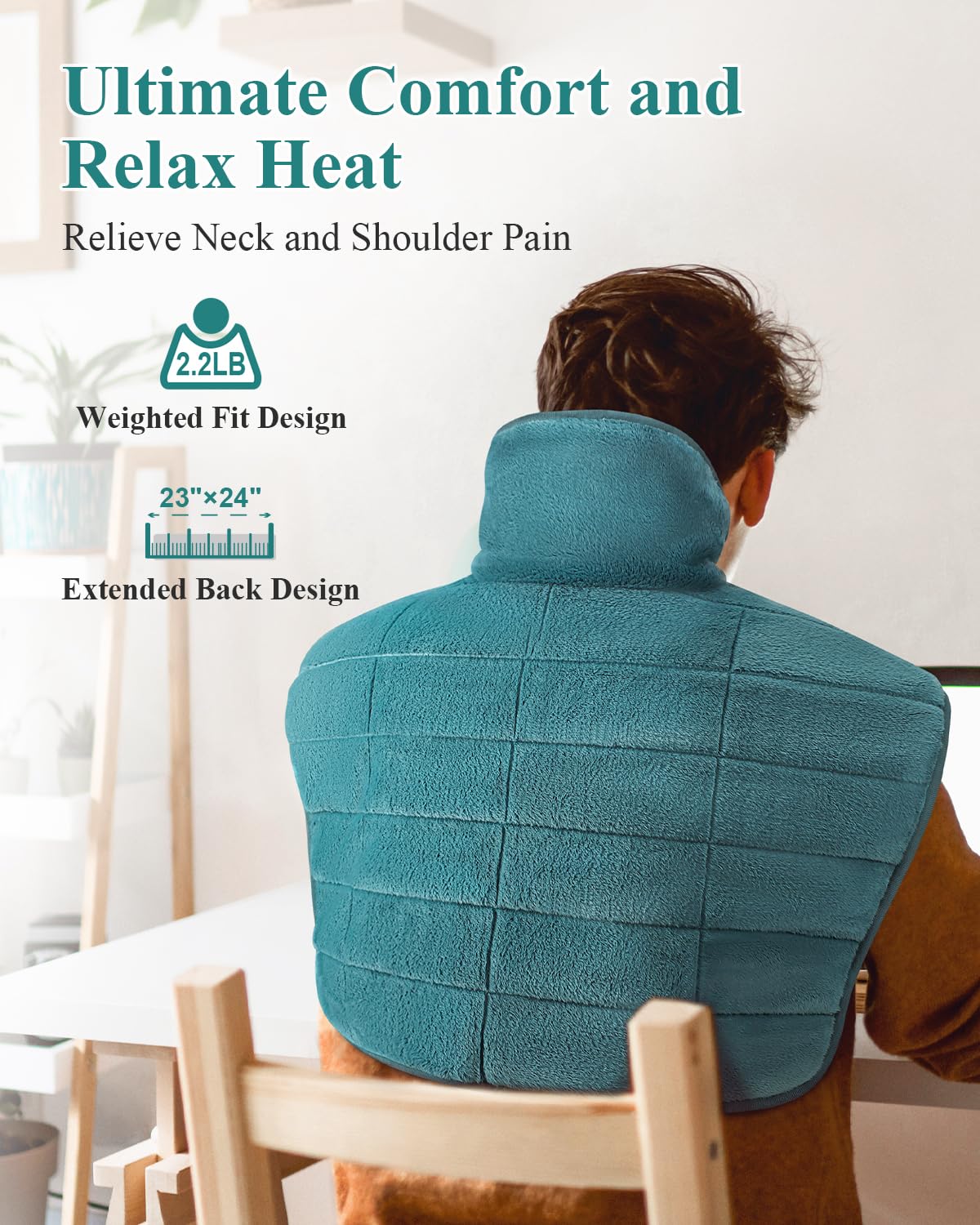 SNUGYOURT six heat settings provide customizable warmth for varying needs.