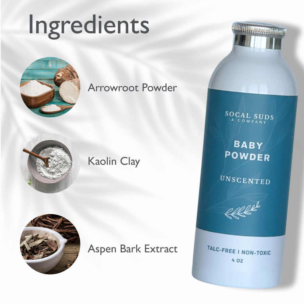 SoCal Suds & Company Aspen Bark Extract blend provides soothing care for delicate skin.